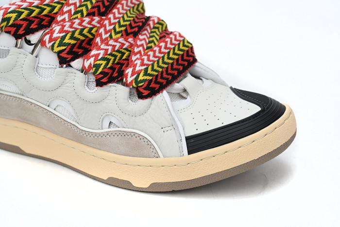 lanvin leather curb white ivory