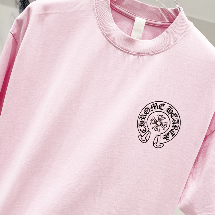 Chrome Hearts Short Sleeve Shirt The make old cross-shaped letters CP00110