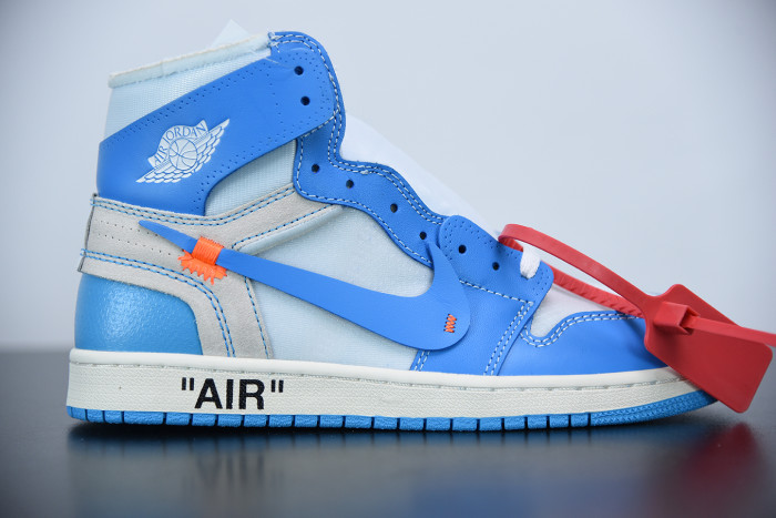 air jordan 1 retro high off-white university blue aq0818-148