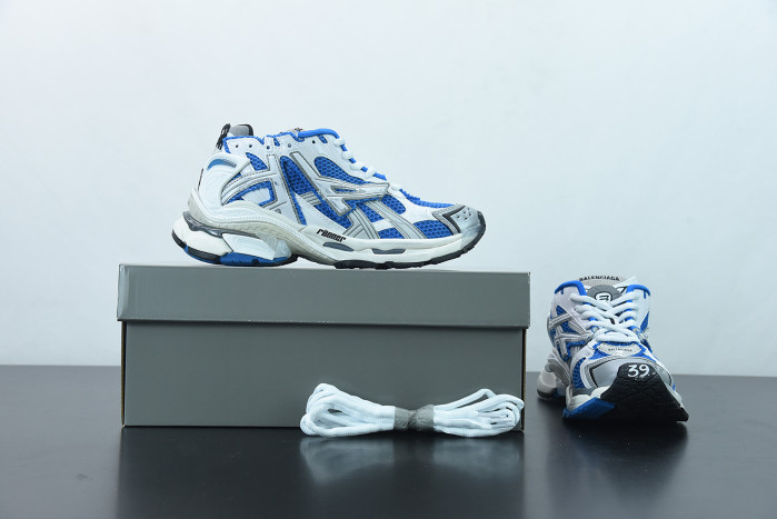 balcia runner blue white grey