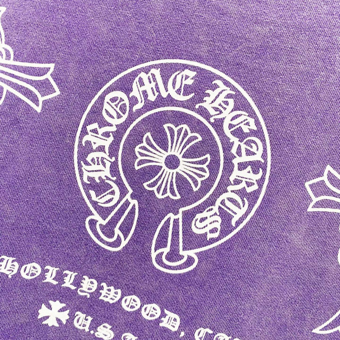 Chrome Hearts Short Sleeve Shirt The make old cross-shaped letters CP00110