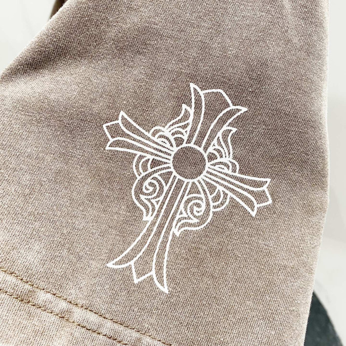 Chrome Hearts Short Sleeve Shirt The make old cross-shaped letters CP00110