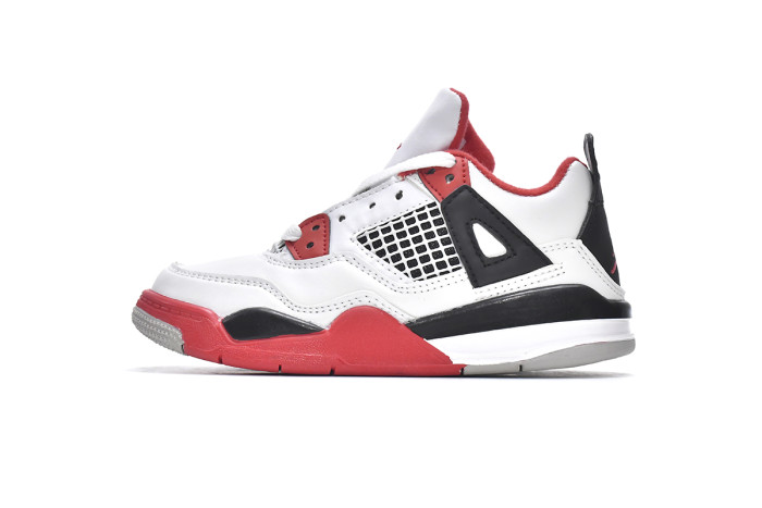 air jordan 4 retro ps fire red kids