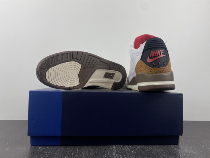 travis scott x air jordan 3 palomino” white black brown ct8532-120