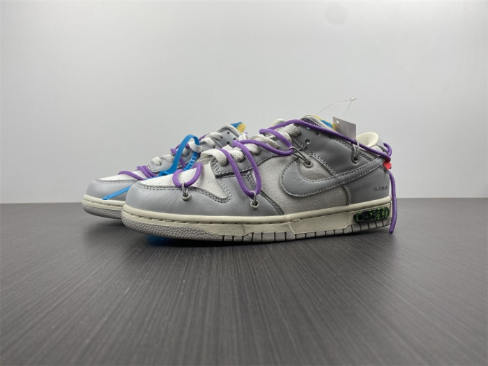nike dunk low off-white lot 47 dm1602-125