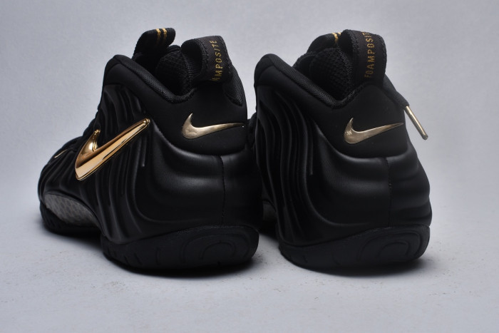 nike air foamposite one authracite black metallic gold 624041-009