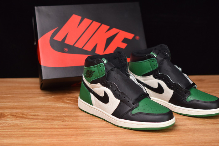 air jordan 1 retro high og pine green 555088-302