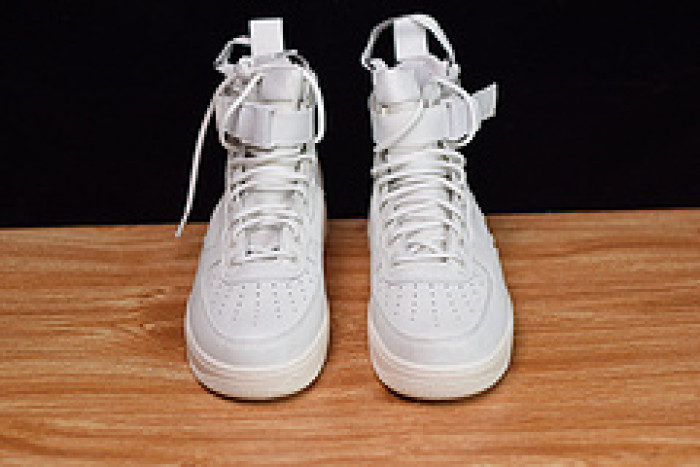 nike sf air force 1 mid triple ivory aa6655-100