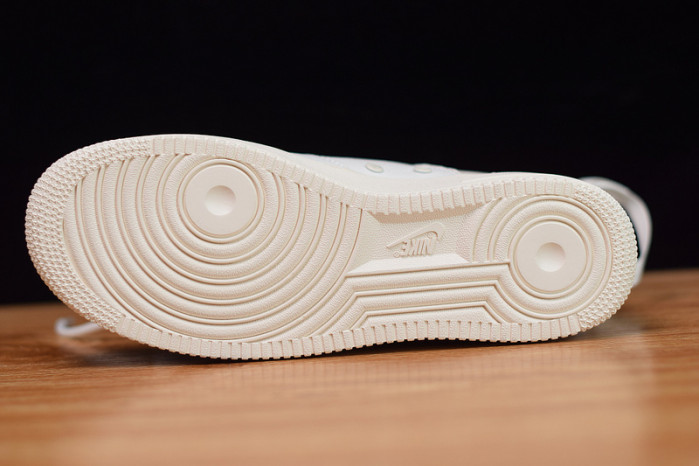 nike sf air force 1 mid triple ivory aa6655-100