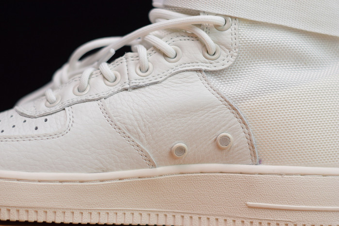 nike sf air force 1 mid triple ivory aa6655-100