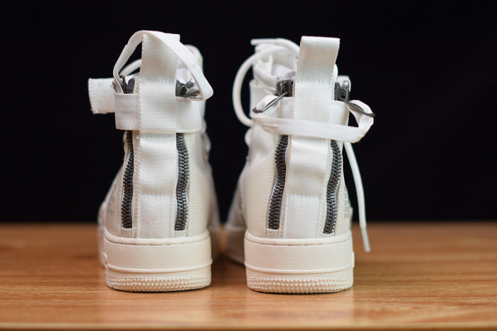 nike sf air force 1 mid triple ivory aa6655-100