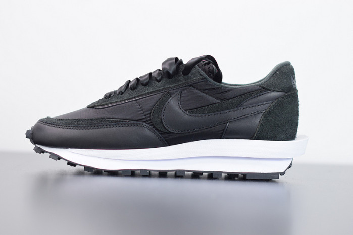 nike ld waffle sacai black nylon bv0073-002