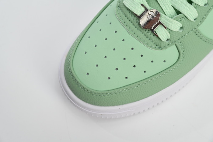 bape sta to low apple green