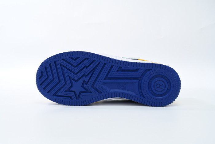 bape sta to low black yellow green orchid