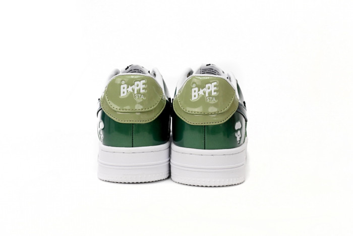bape sta to low black green mirror surF**e