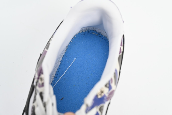 bape sta to low white purple color spray