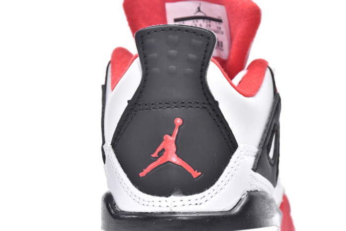 air jordan 4 retro ps fire red kids