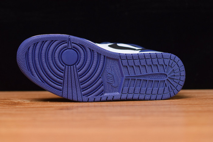 air jordan 1 mid deep royal blue black 852542-400