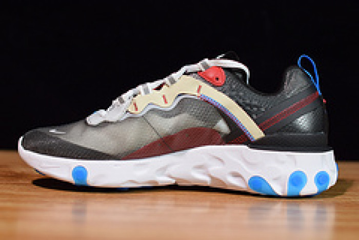 nike react element 87 dark grey photo blue aq1090-003