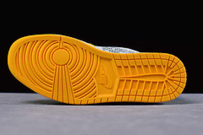 air jordan 1 retro high off-white canary yellow aq0818-149