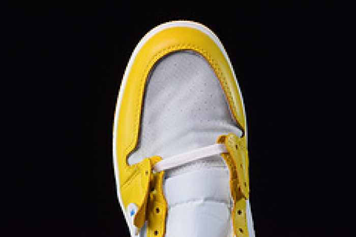 air jordan 1 retro high off-white canary yellow aq0818-149