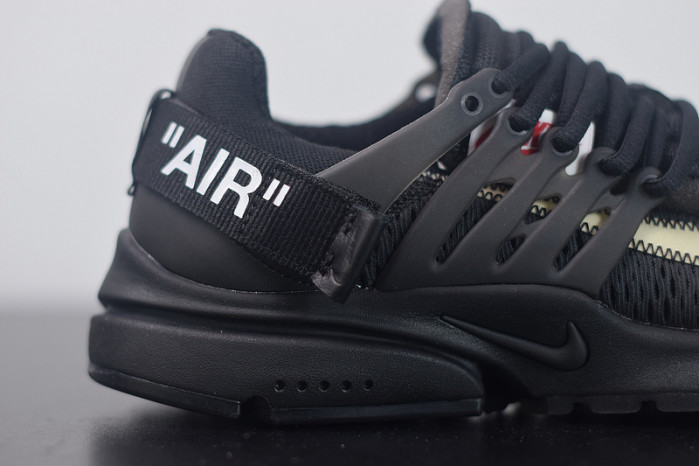 nike air presto off-white black aa3830-002