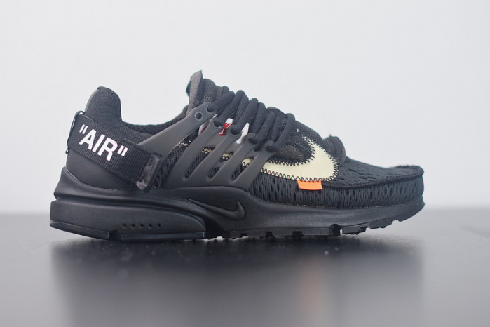 nike air presto off-white black aa3830-002