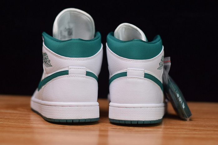 air jordan 1 mid white mystic green cd6759-103