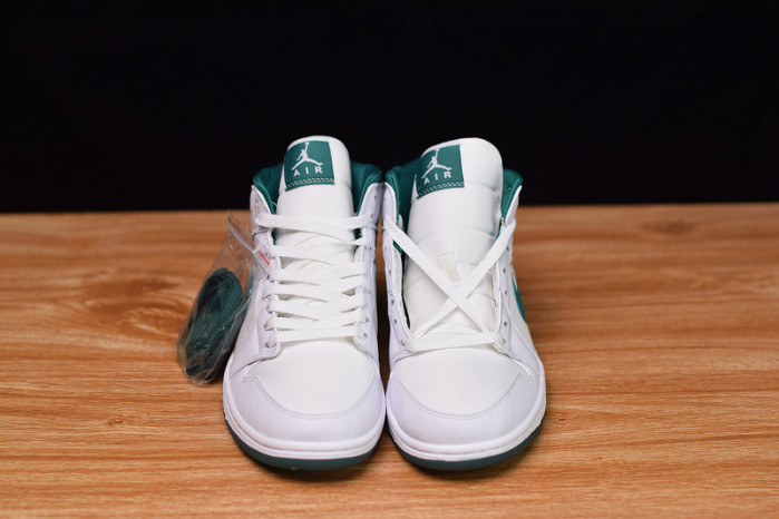 air jordan 1 mid white mystic green cd6759-103