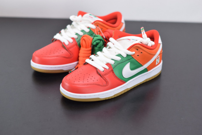 nike sb dunk low red orange green cz5130-600