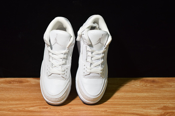 air jordan 3 retro pure white 136064-111