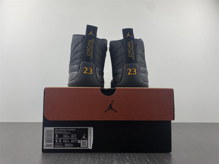 air jordan 12 retro "black taxi" ct8013-071