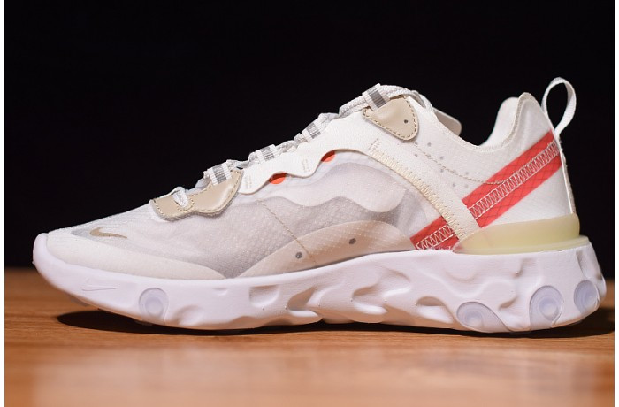 nike react element 87 sail light bone aq1090-100