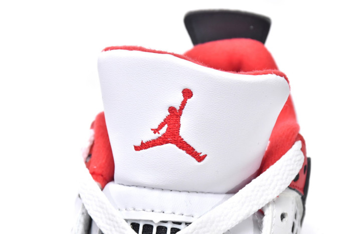 air jordan 4 retro ps fire red kids