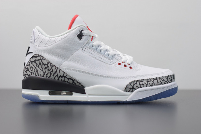 air jordan 3 retro free throw line white cement 923096－101