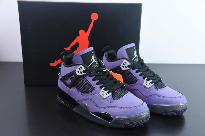 air jordan 4 retro travis scott purple (friends and family)
