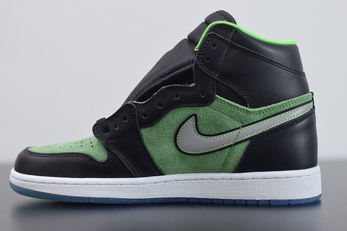air jordan 1 high zoom rage green ck6637-002