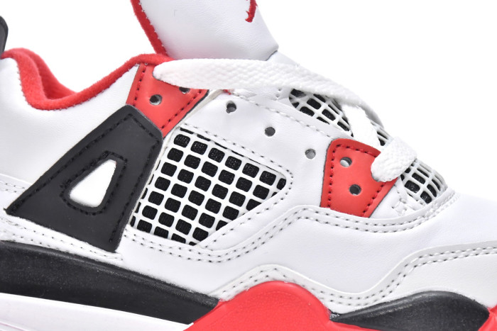 air jordan 4 retro ps fire red kids