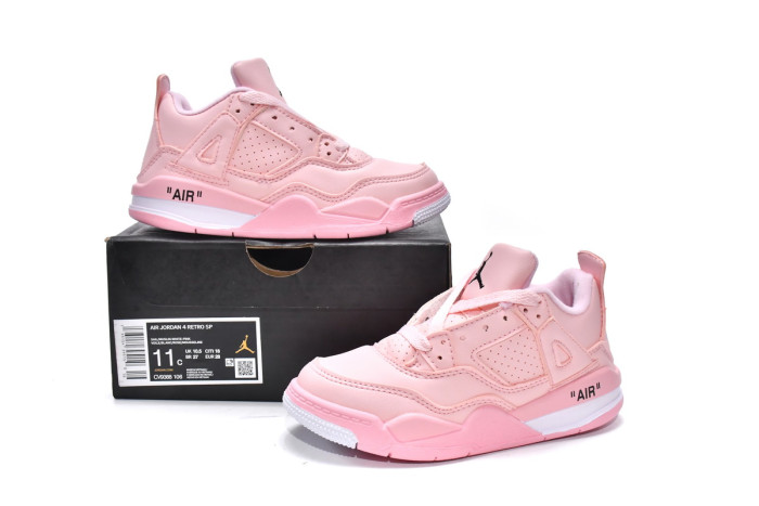 air jordan 4 retro ps pink kids