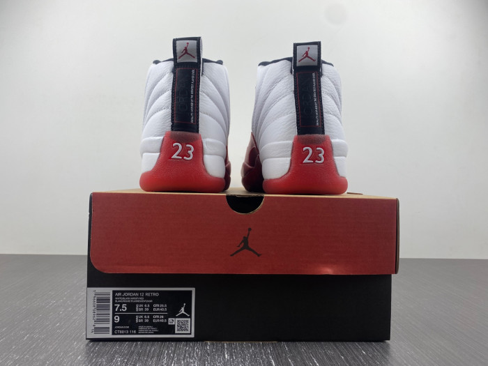 air jordan 12 retro “cherry” ct8013-116