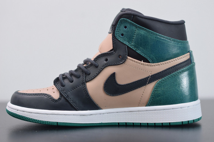 air jordan 1 retro high bio beige anthracite mystic green ah7389-203