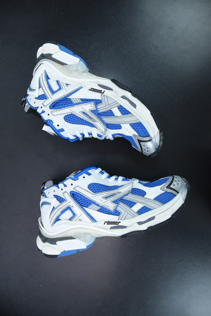balcia runner blue white grey