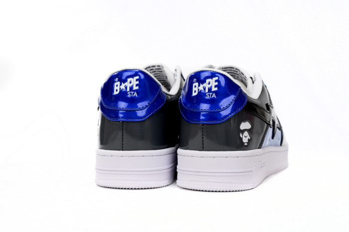 bape sta low navy color combo blue mirror surF**e 1h20191046-nvy