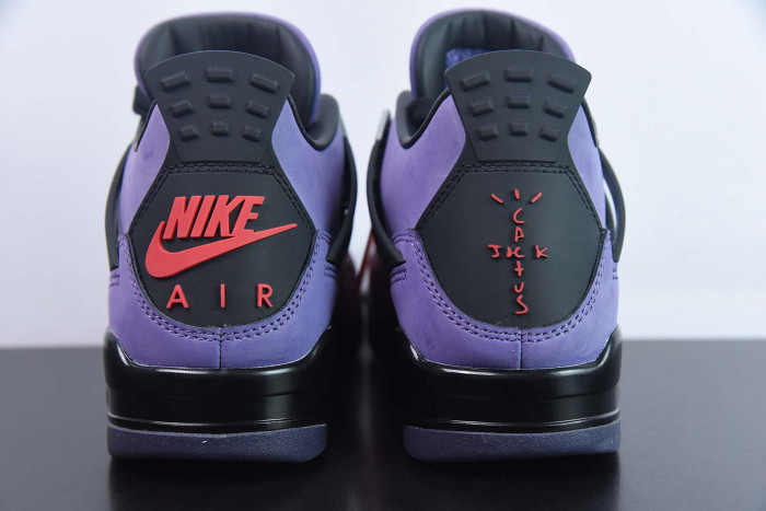 air jordan 4 retro travis scott purple (friends and family)