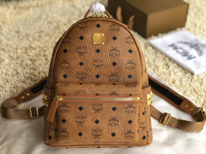 mcm bags rivits backpack