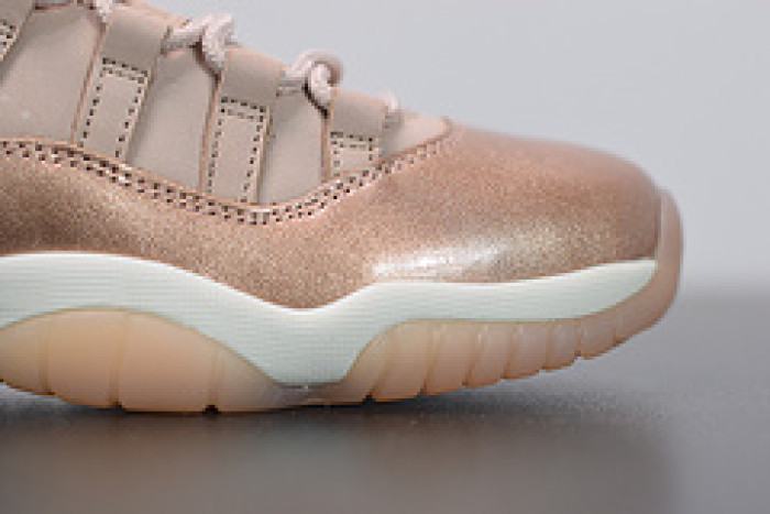air jordan 11 retro low rose gold ah7860-105