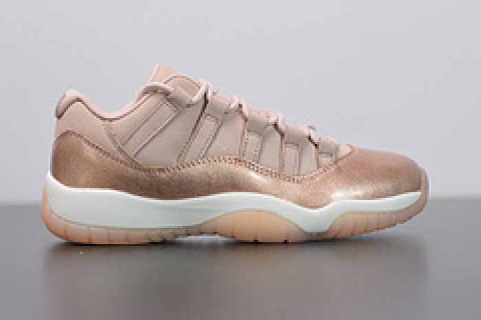 air jordan 11 retro low rose gold ah7860-105