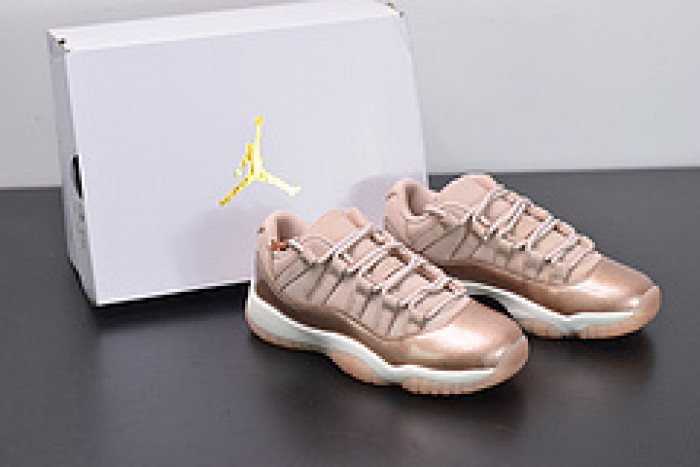 air jordan 11 retro low rose gold ah7860-105