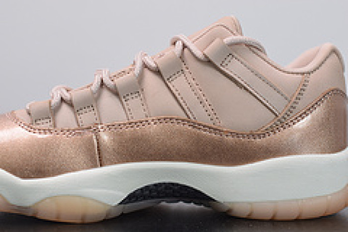 air jordan 11 retro low rose gold ah7860-105