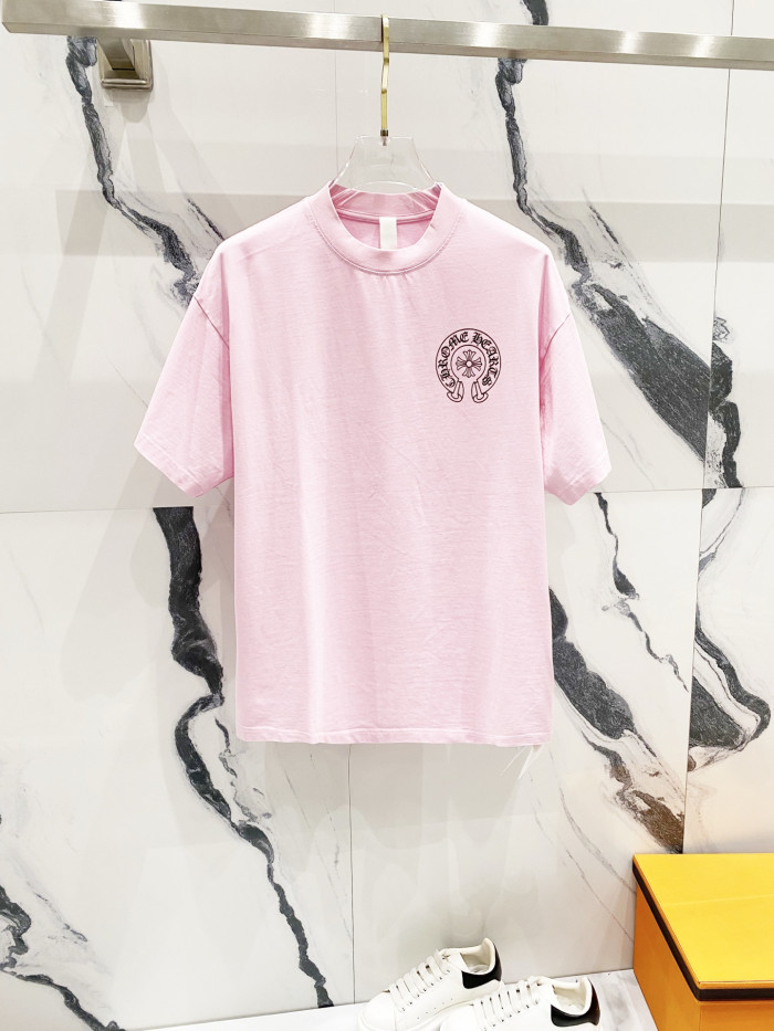 Chrome Hearts Short Sleeve Shirt The make old cross-shaped letters CP00110